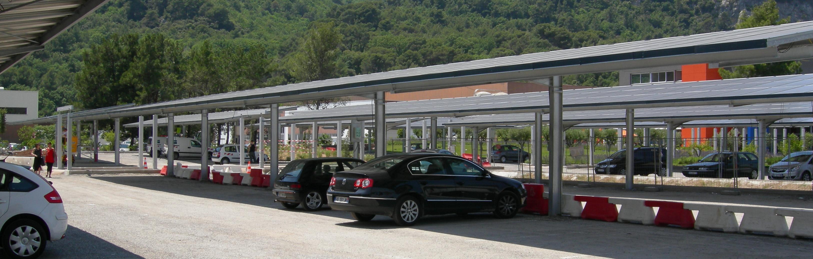 Ombrières de Parking Photovoltaïques Coruscant