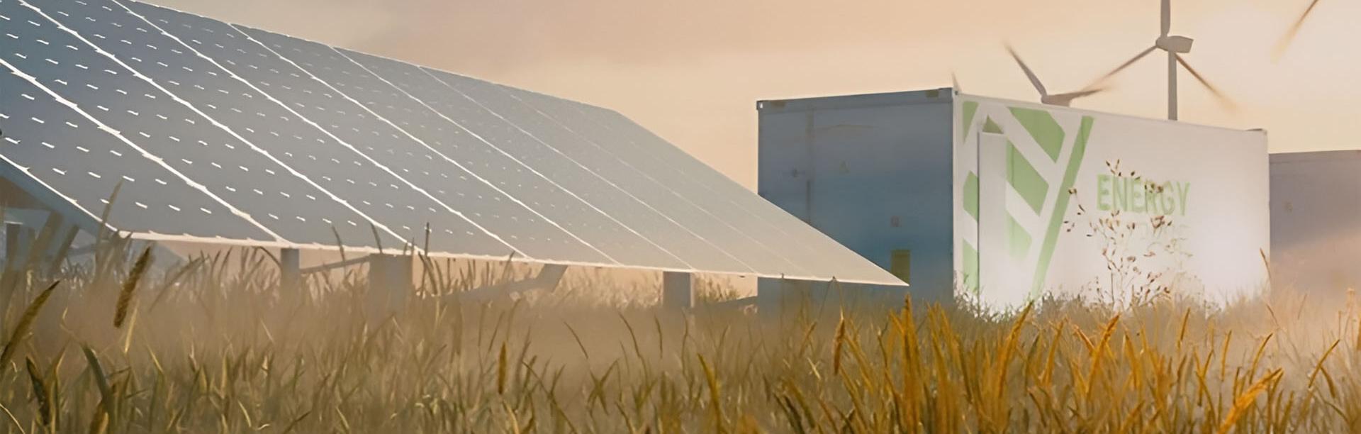 Visuel stockage energie solaire